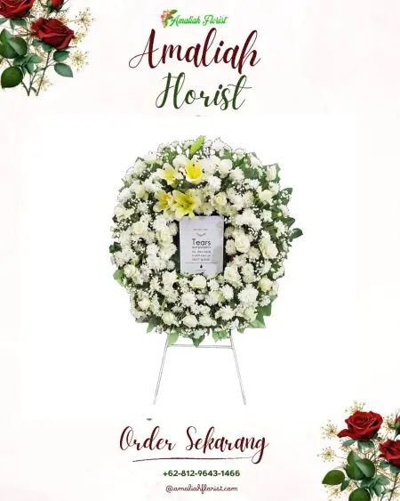 Krans Bunga Duka kertasari